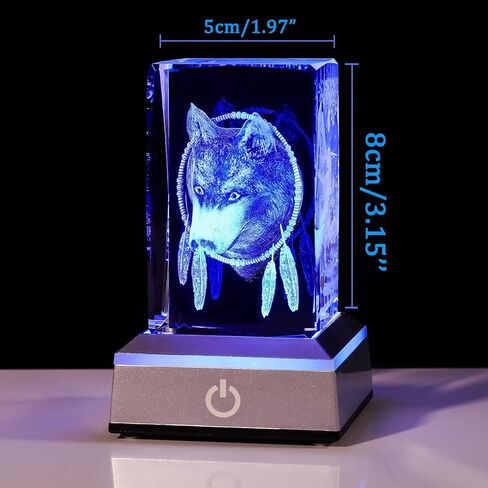 3D Solar System Crystal Ball with LED Colorful Lighting Touch Base, Solar System Model Decor Science Astronomy Gifts God Bless The World Easter Religious Space Gifts Decor in Saudi Arabia