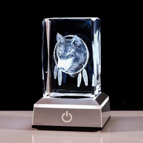 3D Solar System Crystal Ball with LED Colorful Lighting Touch Base, Solar System Model Decor Science Astronomy Gifts God Bless The World Easter Religious Space Gifts Decor in Saudi Arabia