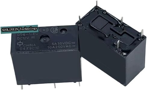 10 قطعة/الوحدة 100% الأصلي التتابع G5Q-1-EU DC12V G5Q-1-EU DC24V G5Q-1-EU-12VDC G5Q-1-EU-DC24V G5Q 1 EU 5A 10A واحد على واحد قبالة (G5Q-1-EU DC12V) in Saudi Arabia