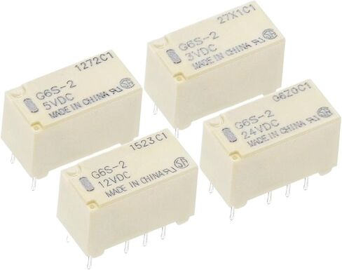 5 قطعة G6S-2 5VDC 12VDC 24VDC إشارة التتابع 8Pin تيار مستمر 5 فولت 12 فولت 24 فولت 2A مرحلات التبديل إشارة صغيرة (3 فولت) in Saudi Arabia