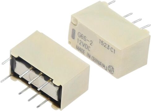 5 قطعة G6S-2 5VDC 12VDC 24VDC إشارة التتابع 8Pin تيار مستمر 5 فولت 12 فولت 24 فولت 2A مرحلات التبديل إشارة صغيرة (3 فولت) in Saudi Arabia
