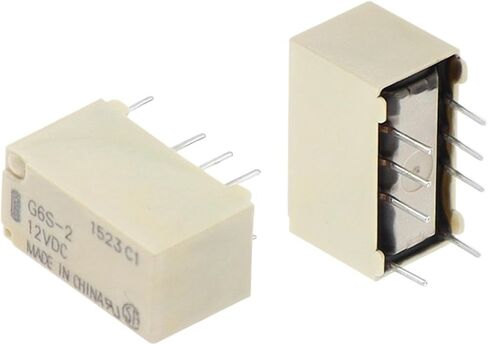 5 قطعة G6S-2 5VDC 12VDC 24VDC إشارة التتابع 8Pin تيار مستمر 5 فولت 12 فولت 24 فولت 2A مرحلات التبديل إشارة صغيرة (3 فولت) in Saudi Arabia