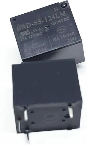 5 قطعة التتابع BRD-SS-105LM 5VDC BRD-SS-112LM 12VDC BRD-SS-124LM 24VDC BRD SS 124LM 4PIN 12A 5V 12V 24V (BRD-SS-112LM 12V) in Saudi Arabia