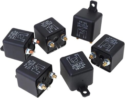 High Current 4 Pin Car Relay 12V 24V 200A 120A 100A Car Truck Motor Automotive Relay Continuous Type Automotive Car Relays(12V 100A) in Saudi Arabia