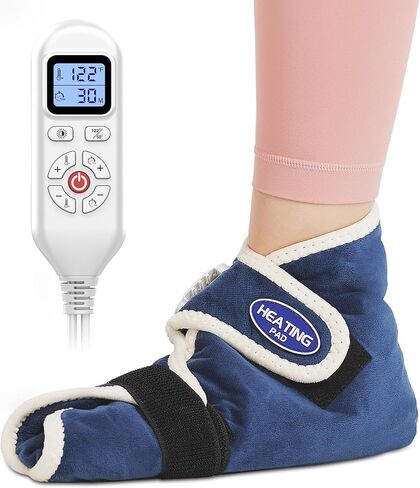 Weighted Heating Pad for Neck and Shoulders,Electric Neck Heating Pad for Deeper Pain Relief,Adjustable Heat Settings,0-90 Minutes Auto Shut-Off Timer Gifts for Mom Women Christmas Birthday in Saudi Arabia