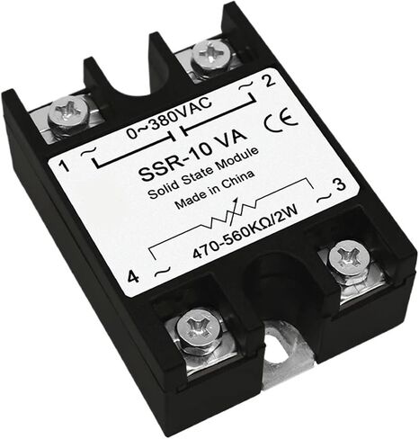 منظم الجهد SSR 10A 25A 40A 50A 60A 80A 100A VA نوع مرحلة واحدة التحكم في الحالة الصلبة الجهد التتابع الجهد DC (SSR-VA 80A) in Saudi Arabia
