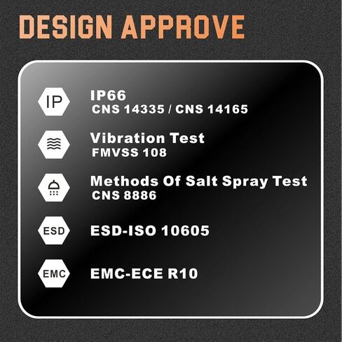 STARCLUSTER- 4 بوصة، 1 لوكس/400 متر، 24.3 وات مصابيح LED للطرق الوعرة، Nichia LED 270 من الداخل، مقاوم للماء والصدمات، للشاحنات والسيارات والجرارات والقوارب- YS00-WL04-00560 (يمين/يسار 2.5 درجة، أعلى/أسفل 1.5 درجة) in Kuwait