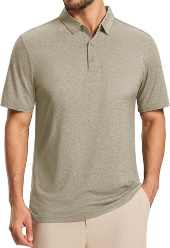 MAGCOMSEN Men's Polo Shirts Short Sleeve Moisture Wicking Lightweight Athletic Casual Collared Golf Shirt in Saudi Arabia