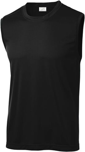 Joe's USA Men's Sleeveless Athletic Tee Shirt in Saudi Arabia