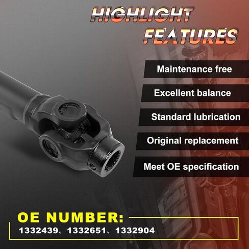 Front Drive Shaft Propshaft Assembly, Fit for Polaris RZR S 800 2009-2014 | Fit for Polaris RZR 800 2008-2014, OE 1332439, 1332651, 1332904 in Saudi Arabia