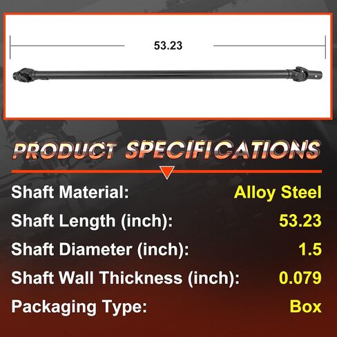 Front Drive Shaft Propshaft Assembly, Fit for Polaris RZR S 800 2009-2014 | Fit for Polaris RZR 800 2008-2014, OE 1332439, 1332651, 1332904 in Saudi Arabia