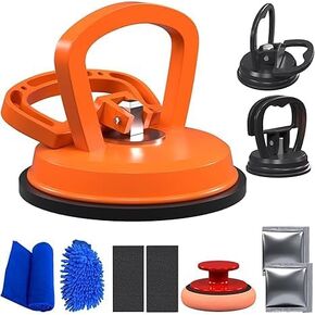Dent Puller – Multi-Use Car Dent Puller Tool Kit, 10-in-1 Suction Cup Dent Remover for Vehicle Repair, Glass, Tile & Object Lifting in Saudi Arabia
