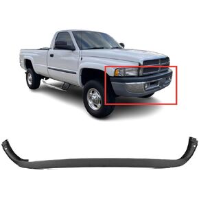 FitParts Compatible With Dodge Ram 1500 2500 3500 Front Lower Bumper Cover 1994 1995 1996 1997 1998 1999 2000 2001 2002. New, Textured Gray. 55076614AC in Saudi Arabia