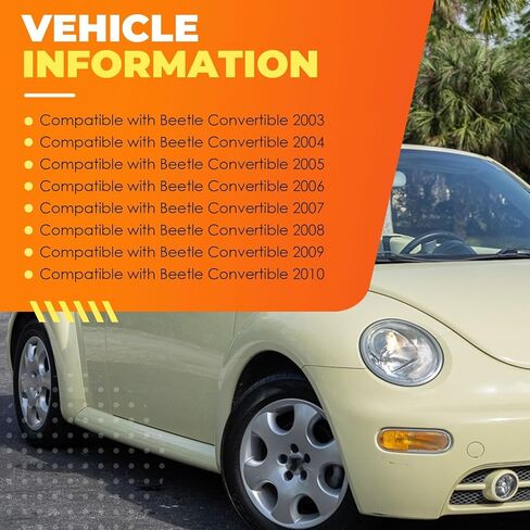 Power Window Regulator W/O Motor Front Right Passenger Side Compatible with Beetle Convertible 2003-2010 1Y0837462F 1Y0837462B WG77Q5 in Saudi Arabia