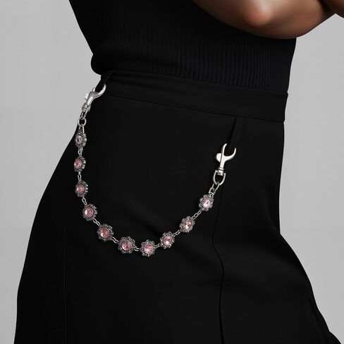 Weixiltc Bag Charm Chains for Women, Cute Purse Extender Chain, Punk Charm Pants Link Chain for Girls in Saudi Arabia