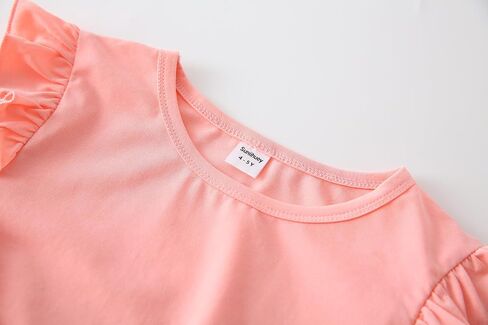 Cute Toddler Girl Princess Tulle Dress Long Sleeve Cotton Sundress Little Girls' Party Dresses,Size 2-9 Y in Saudi Arabia