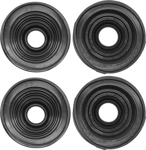 Caltric Front Outer/Inner CV Axle Boots Compatible with Honda Pioneer 700 SXS700M2D Deluxe 2017-2022 / x 2 in Saudi Arabia