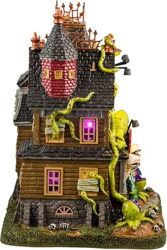 Lemax The Living End, Battery-Operated(4.5V), Lighted Buildings, #45207 in Saudi Arabia