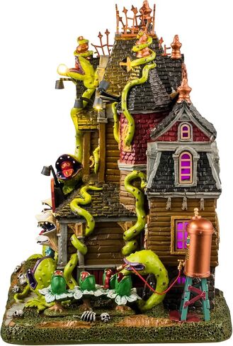 Lemax The Living End, Battery-Operated(4.5V), Lighted Buildings, #45207 in Saudi Arabia