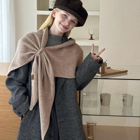 Pashmina Wraps Women Knitted Shawl and Cashmere Shoulder Tops Shawls Scarf, Suitable for Everyday Wear, Office Shawls in Saudi Arabia