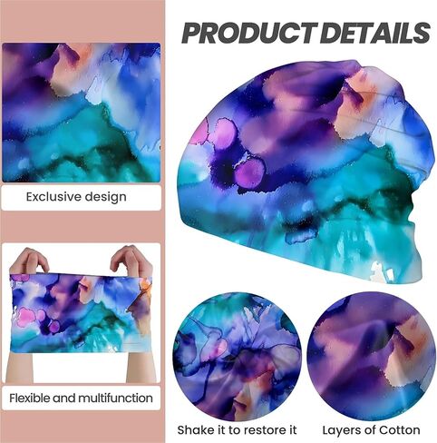 قبعة صغيرة للعلاج الكيميائي، غطاء للرأس على شكل جمجمة، قبعة محبوكة، وشاح، قبعة نوم، قبعة جمجمة للنساء والرجال in Kuwait