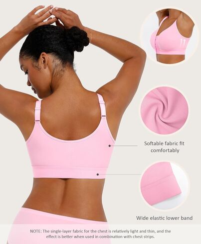 FeelinGirl Post Surgery Bra Front Closure for Women Compression Posture Corrector Everyday Shapewear Top in Saudi Arabia