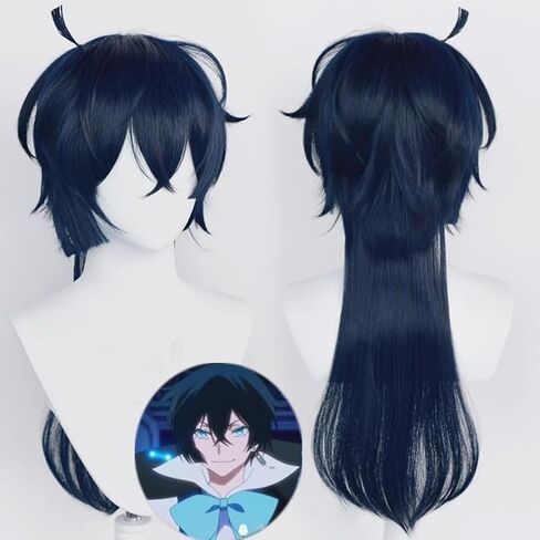 The Case Study of Vanitas Cosplay Vanitas Cosplay Wig Halloween Party Accessories Wigs Hair Halloween Costume Party Role Play+Wig Cap in Saudi Arabia