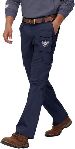 Men's FR Cargo Pants Flame Resistant Pants Midweight 7.5oz Pockets Multi-Pockets FR Pants in Saudi Arabia