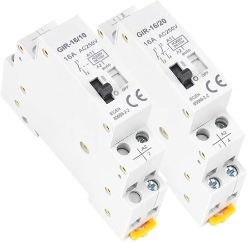 Gir Impulse Relay Household Mechnical Latching Relay Signal Pulse Relay16A 1NO 2NO Coil 230V AC 110V DC(2NO) in Saudi Arabia