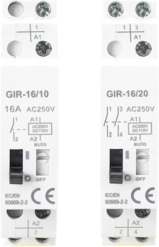 Gir Impulse Relay Household Mechnical Latching Relay Signal Pulse Relay16A 1NO 2NO Coil 230V AC 110V DC(2NO) in Saudi Arabia