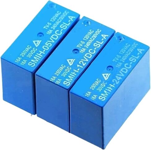 2PCS 5v 12v 24v SMIH-05VDC-SL-C SMIH-12VDC-SL-C SMIH-24VDC-SL-C Relays 250V 16A 8PIN SMIH-05V 12V 24VDC-SL-A 6Pin Relay(SMIH-12VDC-SL-A 6Pin) in Saudi Arabia