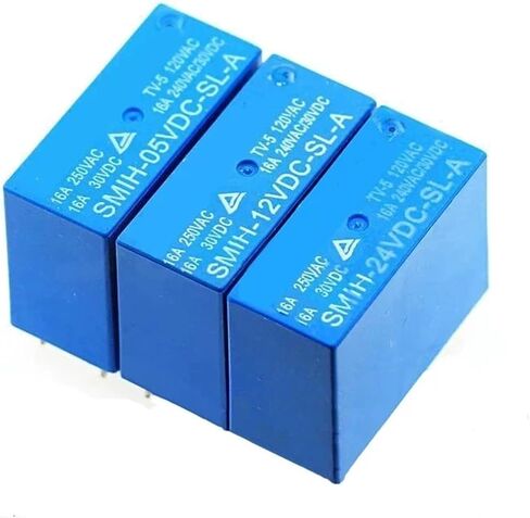 2PCS 5v 12v 24v SMIH-05VDC-SL-C SMIH-12VDC-SL-C SMIH-24VDC-SL-C Relays 250V 16A 8PIN SMIH-05V 12V 24VDC-SL-A 6Pin Relay(SMIH-12VDC-SL-A 6Pin) in Saudi Arabia