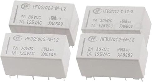 5PCS/lot Magnetic Latching Relay HFD2-003-M-L2 HFD2-005-M-L2 HFD2-012-M-L2 HFD2-024-M-L2 10pin 1A 3V 5V 12V 24V(HFD2-012-M-L2) in Saudi Arabia
