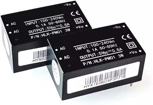 HLK-PM01 AC-DC وحدة إمداد الطاقة مفتاح تنحي منزلي ذكي وحدة الطاقة حماية ماس كهربائى 220 فولت إلى 5 فولت (3 قطع) in Saudi Arabia