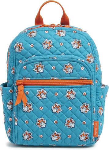 Vera Bradley Women's Cotton NFL Small Backpack (Multiple Teams Available), Tennesseetitansonblue/Lightbluebandana, One Size in Saudi Arabia