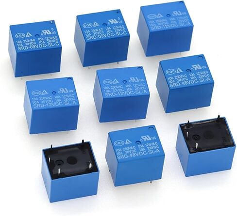 5-20Pcs SRD Series Relays SRD-5VDC-SL-C SRD-12VDC-SL DC 4/5 Pins 12V Relay Set for Electronics(20 Pcs,SRD-12VDC-SL(4Pin)) in Saudi Arabia