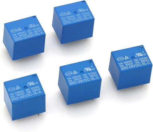 5-20Pcs SRD Series Relays SRD-5VDC-SL-C SRD-12VDC-SL DC 4/5 Pins 12V Relay Set for Electronics(20 Pcs,SRD-12VDC-SL(4Pin)) in Saudi Arabia