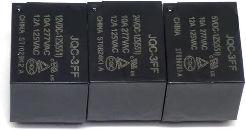 5/10/20 قطعة مرحل HF3FF-JQC-3FF- 5VDC-1ZS 12VDC-1ZS 24VDC-1ZS(551) DIP5 1HS 4PIN 5V 12V 24V DC(JQC3FF-24V-1HS(4PIN)، 20 قطعة) in Saudi Arabia
