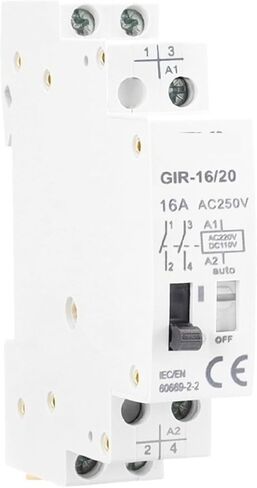 Gir Impulse Relay Household Mechnical Latching Relay Signal Pulse Relay16A 1NO 2NO Coil 230V AC 110V DC(1NO) in Saudi Arabia