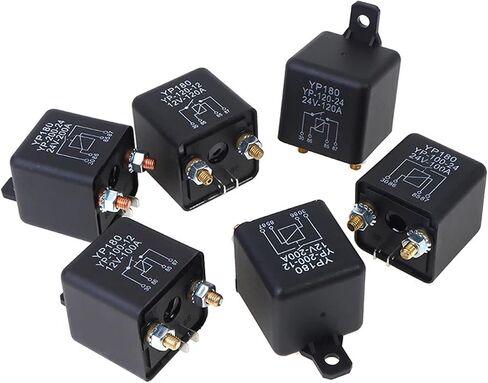 High Current 4 Pin Car Relay WM686 Dual Battery Isolated 12V 24V 200A 120A 100A Car Truck Motor Automotive Starting Relay(24V 120A) in Saudi Arabia