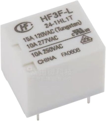 1Pcs Relay HF3F-L- 5 12 24-1HL1T 1ZL1T 1HL2T 1ZL2T 4/5/6PIN 10A 5V 12V 24V Power Relay(HF3F-L-5-1ZL1T (5P)) in Saudi Arabia