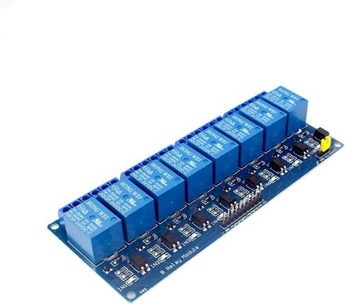 DC 5V 12V 24V 1 2 4 6 8 Channel Relay Module Board Shield with Optocoupler/High and Low Level Trigger for Raspberry(HW-307B 12V) in Saudi Arabia