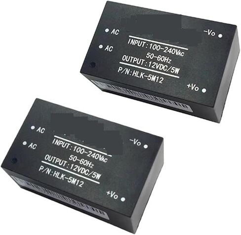 AC-DC PCB Power Supply/Step-Down 5M03 5M05 5M09 5M12 5M24 5W 3.3V/5V/9V/12V/24V Output 5Pcs(5M05) in Saudi Arabia