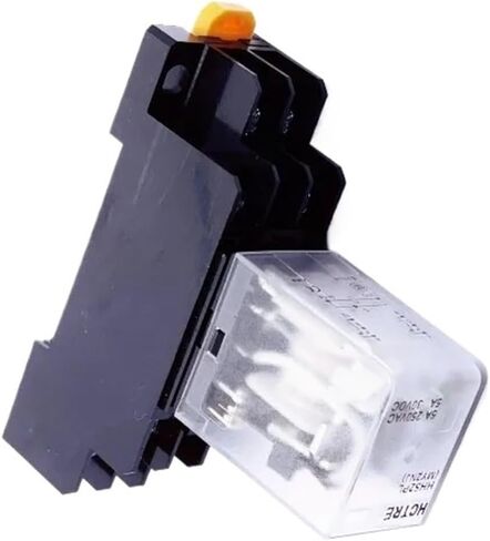 5pcs MY2P HH52P MY2NJ 12V 24V DC / 110V 220V AC Coil General Purpose DPDT Micro mini Relay with Socket Base(AC 110) in Saudi Arabia