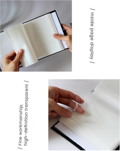 ألبوم صور مقاس 4x6 مع غطاء من الكتان، كتاب ألبوم صور صغير يحمل 100 صورة، ألبوم صور محمول للعائلة، كتاب صور العطلات (رمادي) in Saudi Arabia