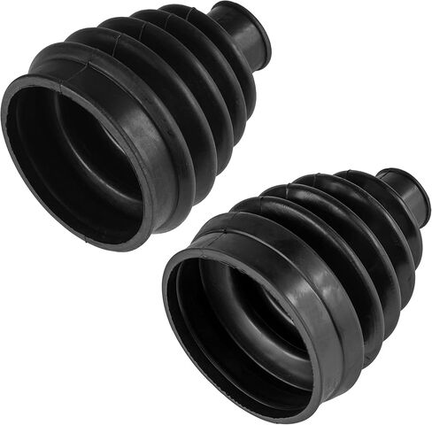 Caltric Front Inner and Outer CV Axle Boots Compatible with Can-am Maverick 1000R 4x4 2013-2017 in Saudi Arabia