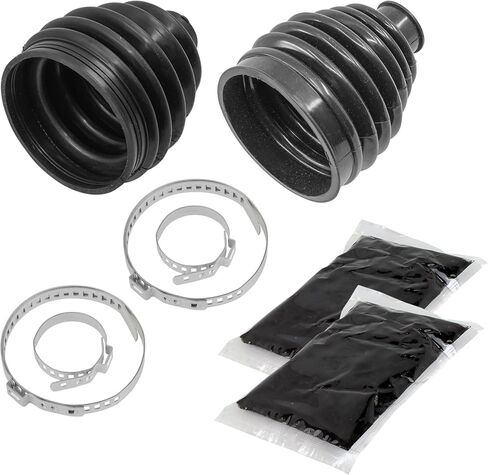 حذاء Caltric الخلفي لمحور السيرة الذاتية متوافق مع Honda Pioneer 1000-5 SXS1000M5 2016-2021 الجزء الداخلي الخارجي in Kuwait