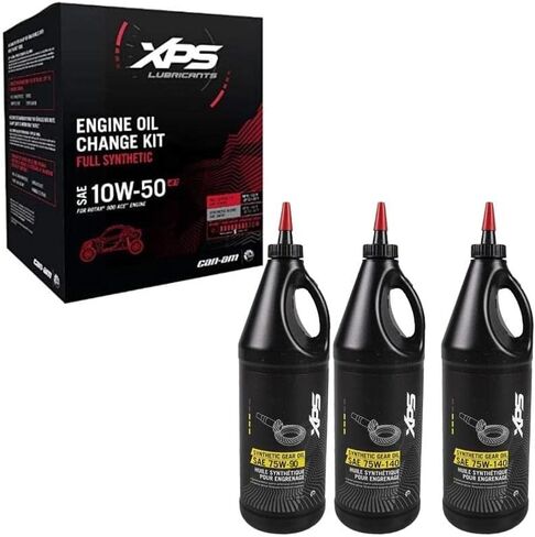 Can Am Maverick X3 10W-50 Oil Change Kit W/Gear Oil #Ac-X3-Fsok in Saudi Arabia