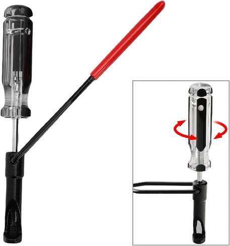 POCREATION Jam Nut Valve Adjustment Tool, 10mm Chrome Vanadium Steel with 7 1/2 Inch Side Handle Replacement for VTEC in Saudi Arabia