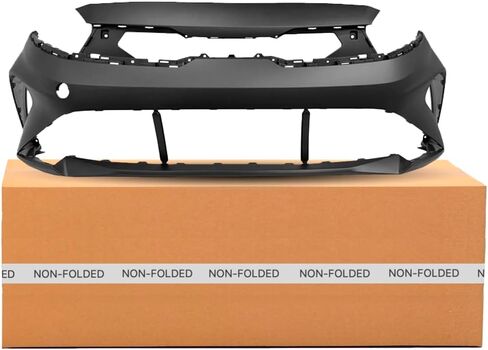 FitParts Compatible with Kia Forte 2022-2024 Front Bumper Cover. New Primed W/Park Hls. KI1000219 86511M7500 in Saudi Arabia